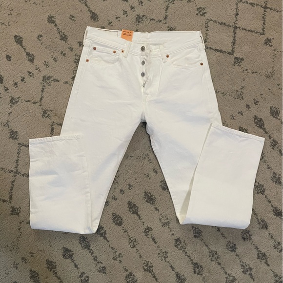 Vintage white 501’s! 29x30 - Picture 3 of 4